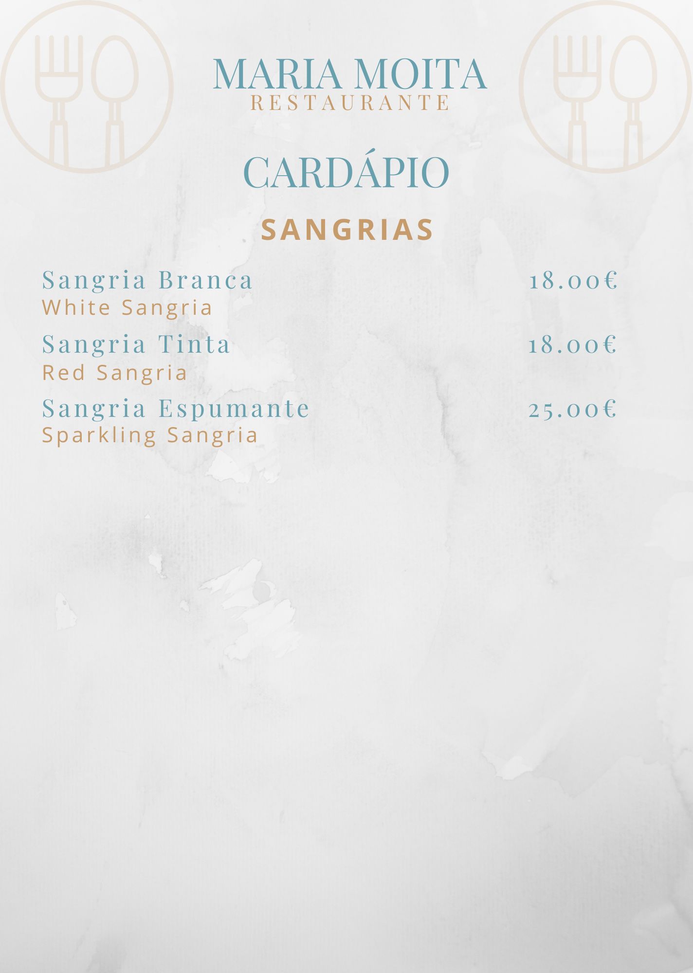 Cardapio Maria Moita Restaurante